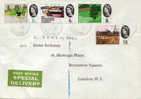GRAN BRETAGNA - Special Delivery 20th International Geographical Congress London 1964 - 1952-1971 Em. Prédécimales
