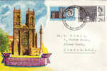 GRAN BRETAGNA - FDC Viaggiata 900° Anniversary Of Westminster Abbey - 28/2/1965 - 1952-1971 Dezimalausgaben (Vorläufer)