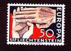 Liechtenstein Mi 418 Europa 1964 * * Hands - Neufs