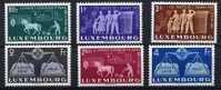 LUXEMBOURG Balance 1952**    NEUF Postfrich    Cote   250  E  SUPERBE - Unused Stamps