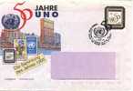 UNO Genf - Umschlag Echt Gelaufen / Cover Used (2197) - Storia Postale