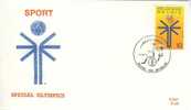 C1335 Handisport Belgique 1990 Premier Jour FDC - Sport Voor Mindervaliden