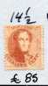 Belgique 16B  40c Orange  Dent 14,5    Cote 2022=   285 E Sans  Gomme - 1863-1864 Medaillen (13/16)