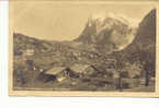 2847 Grindelwald Und Das Wetterhorn . 23520 Wehrk Kilchberg Zurich .  Postée 1913 . - Grindelwald