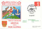 GRAN BRETAGNA - BUSTA COPPA UEFA MATCH ARSENAL-OAOK SALONIKA 1-1 - 30/9/97 - Famous Clubs