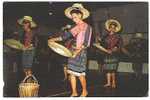 The "KRADONG" Dance Of The North-east Illustrates The Rice Culture Of THAILAND(Danse Du RIZ); Panier ;TB - Dans