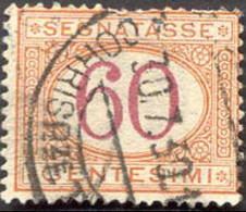 Pays : 247 (Italie : Victor-Emmanuel II)  Yvert Et Tellier N°:  Tx 11 (o) - Postage Due