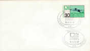 GERMANIA - BUSTA FDC CON 1 FRANCOBOLLo DEI MONDIALI 1974 E DUE ANNULLI FIGURATI - 1974 – West-Duitsland