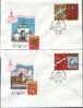 Russia / Soviet Union 1977 Tourism Around The Golden Ring (I) FDC Set Of 6 Mi# 4686-4691 - Covers & Documents