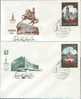 Russia / Soviet Union 1980 Olympic Tourism (IV) FDC Set Of 6 Mi# 4949-4954 - Brieven En Documenten