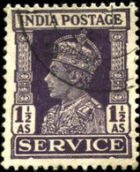 Pays : 230,3 (Inde Anglaise : Empire)  Yvert Et Tellier N° : S 111 (o) - 1936-47 Roi Georges VI