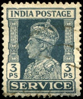 Pays : 230,3 (Inde Anglaise : Empire)  Yvert Et Tellier N° : S 105 (o) - 1936-47 King George VI