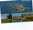 29 ILE DE BATZ 4 VUES DONT AERIENNE 1989 - Ile-de-Batz