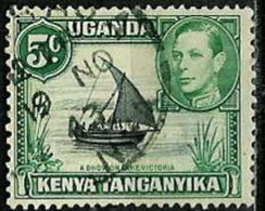 UGANDA-KENYA-TANGANYIKA..1938..Michel # 53..used. - Kenya, Oeganda & Tanganyika