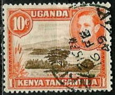 UGANDA-KENYA-TANGANYIKA.. 1938..Michel # 55 A..used. - Kenya, Uganda & Tanganyika