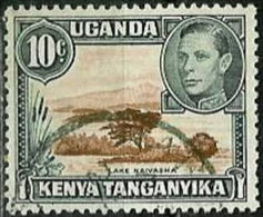 UGANDA-KENYA-TANGANYIKA..1938..Michel # 57..used. - Kenya, Ouganda & Tanganyika