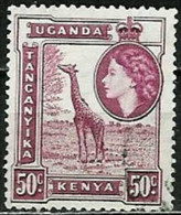 UGANDA-KENYA-TANGANYIKA.. 1954..Michel # 98..used. - Kenya, Ouganda & Tanganyika