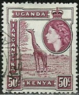 UGANDA-KENYA-TANGANYIKA.. 1954..Michel # 98..used. - Kenya, Oeganda & Tanganyika