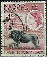 UGANDA-KENYA-TANGANYIKA.. 1954..Michel # 100..used. - Kenya, Oeganda & Tanganyika