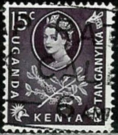 UGANDA-KENYA-TANGANYIKA.. 1960..Michel # 110..used. - Kenya, Uganda & Tanganyika