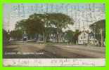 LEWISTON, ME - HAYMARKET SQUARE - UNDIVIDED BACK - ANIMATED - TRAVEL IN 1906 - Hugh C. Leighton - - Lewiston