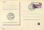 CSSR - Ganzsache Gestempelt / Card Used (2760) - Cartes Postales