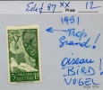 Sahara Espagnol 1951, Isabelle La Catholique, Yv A 271, Edifil 87 ++ Cote 38 €,   Oiseaux Bird Vogel - Sahara Español