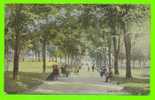 LEWISTON, ME - LEWISTON PARK - ANIMATED - UNDIVIDED BACK - WRITTEN 1911 - HUGH C. LEIGHTON - - Lewiston