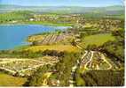 CARTE POSTALE DE CLAIRVAUX LES LACS : LES CAMPINGS VUE AERIENNE - Clairvaux Les Lacs