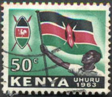 Pays : 259 (Kénya : Etat Indépendant)  Yvert Et Tellier N° :   7 (o) - Kenia (1963-...)