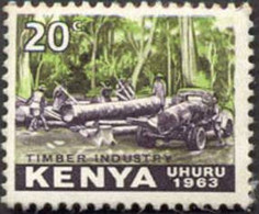 Pays : 259 (Kénya : Etat Indépendant)  Yvert Et Tellier N° :   4 (o) - Kenia (1963-...)