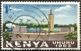 Pays : 259 (Kénya : Etat Indépendant)  Yvert Et Tellier N° :   9 (o) - Kenia (1963-...)