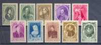 Belgie Ocb Nr :  573 - 582 ** (zie Scan) - Unused Stamps