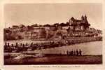 CPA DE VIEUX BRISACH - N°1 - PONT DE BATEAUX SUR LE RHIN - Neuf Brisach