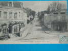 94)-villiers-sur-marne- N°2155--la Rue De La Station --- Cafe De La Station  --tres Belle Carte - Villiers Sur Marne