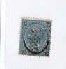 REGNO VITTORIO EMANUELE II - ANNO 1863 - C.20 Su 15c. Azzurro Cat.24  Sassone Usato - Used