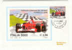 Italia - Cartolina Maximum Ferrari Campione Del Mondo F1 2000 - Automobilismo