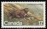 Canada (Scott No. 883 - Espèces Menacées / Endengered Wildlife) [**] - Rongeurs