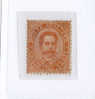 ITALIA REGNO - RE UMBERTO I - 20c Arancio - N. 39  Sassone** - Ongebruikt