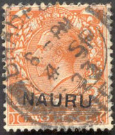 Pays : 341 (Nauru : Occupation Britannique)   Yvert Et Tellier N°:     4 A (o) - Nauru