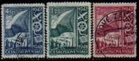 CZECHOSLOVAKIA   Scott   #  322-4  F-VF USED - Gebraucht