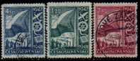 CZECHOSLOVAKIA   Scott   #  322-4  F-VF USED - Used Stamps