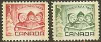 CANADA 1967 MNH Stamp(s) Christmas 417-418 #5552 - Ongebruikt