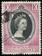 Pays : 441 (Singapour : Colonie Britannique)  Yvert Et Tellier N° : 27 (o) ; SG SG 37 - Singapur (...-1959)