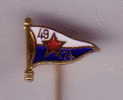 ROWING CLUB MORNAR Split  ( Croatia - Enamel Pin ) Aviron Row Rudersport Rudern Rudernd Ruder Remo Remare Canottaggio - Canottaggio