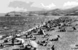 CANET-PLAGE - Vue Générale De La Plage Et Les Albères - Canet Plage