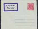 AEROGRAMME CANADA - 1903-1954 Kings