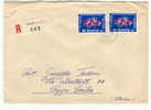 Svizzera - Busta Viaggiata Con Due Esmplari Auromazione Del Servizio Telefonico Nazionale 1961 - Brieven En Documenten