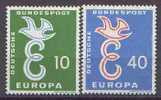 CEPT / Europa 1958 Allemagne N° 164 Et 165 ** - 1958