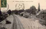 58 POUGUES LES EAUX Gare, Intérieur, Voie De Garage, Ed FH 56, 1917 - Pougues Les Eaux